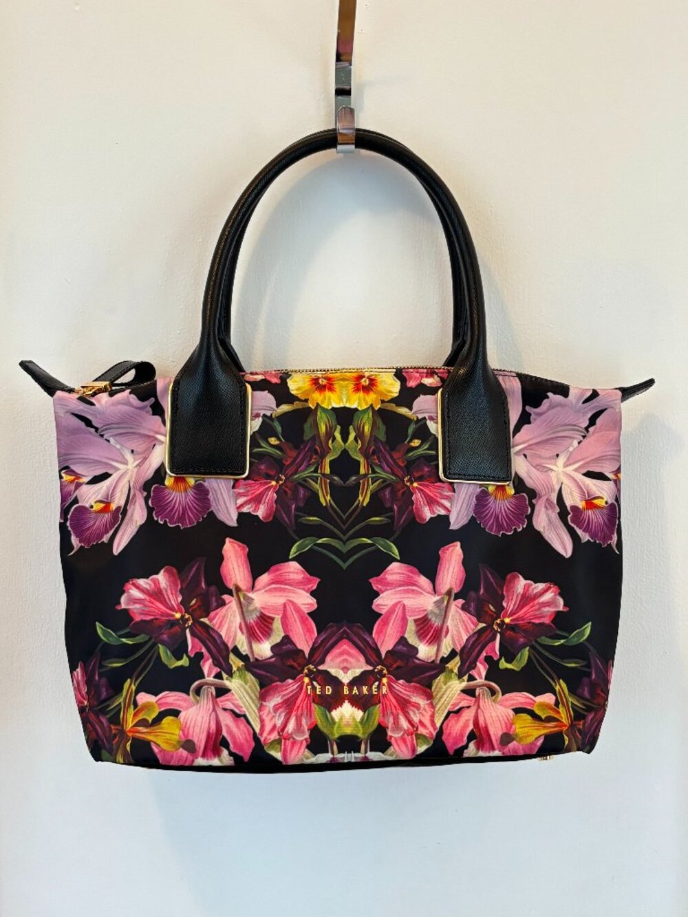 Ted Baker Large Nylon Floral Tote Bag Lost Gardens Print (Pristine Condition)